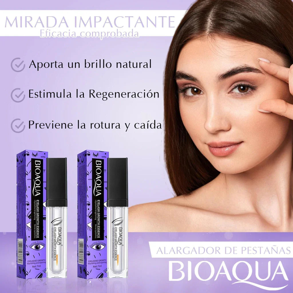 Sérum para crecimiento de pestañas y cejas BIOAQUA
