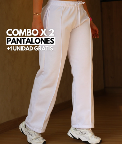 Kit 3 pantalones - Compra 2 y recibe 1 GRATIS