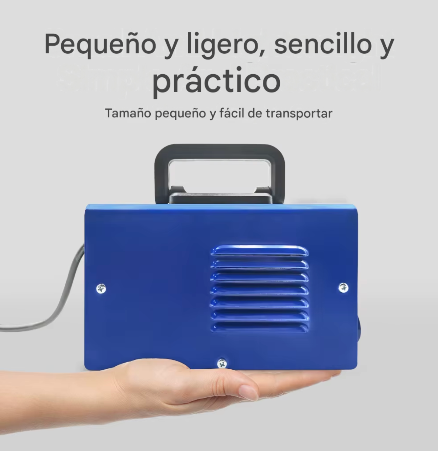 Máquina de soldar eléctrica portátil