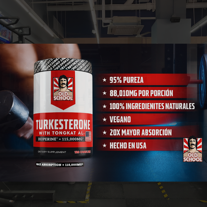 TURKESTERONE CON TONGKAT