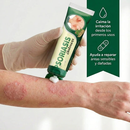 Psoriasis | Cuando cada roce duele, necesitas algo que funcione.